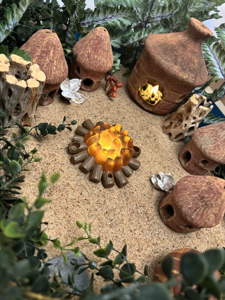 sandtray bonfire